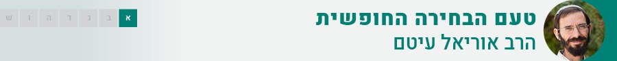 טעם הבחירה החופשית